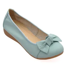 Обувь женская обувь из натуральной кожи Туфли без каблуков 6 Цвета Лоферы для женщин слипоны Для женщин без каблука Обувь Мокасины