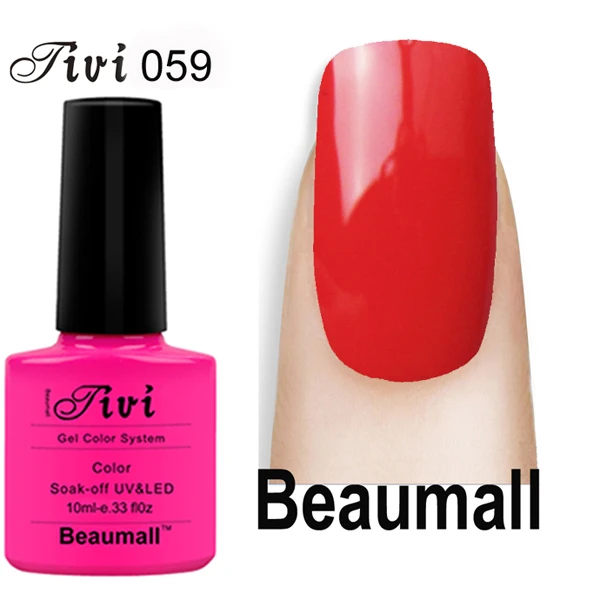 Beaumall гель для ногтевого дизайна Tivi Series Col #049 ~ 060073 084 объем 10 мл отмачиваемые УФ