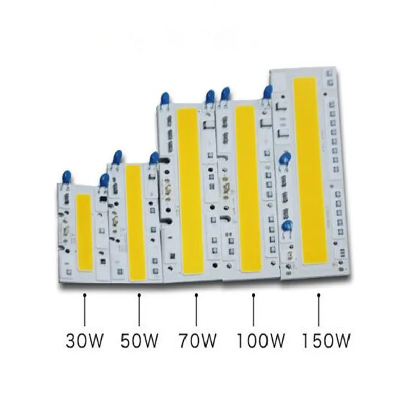 

LED COB chip AC220V 110V 30w/50w/70w/100w /150w bar LED Floodlight Lamp module White 6000k/warm white 3000k Free Shipping 5pcs