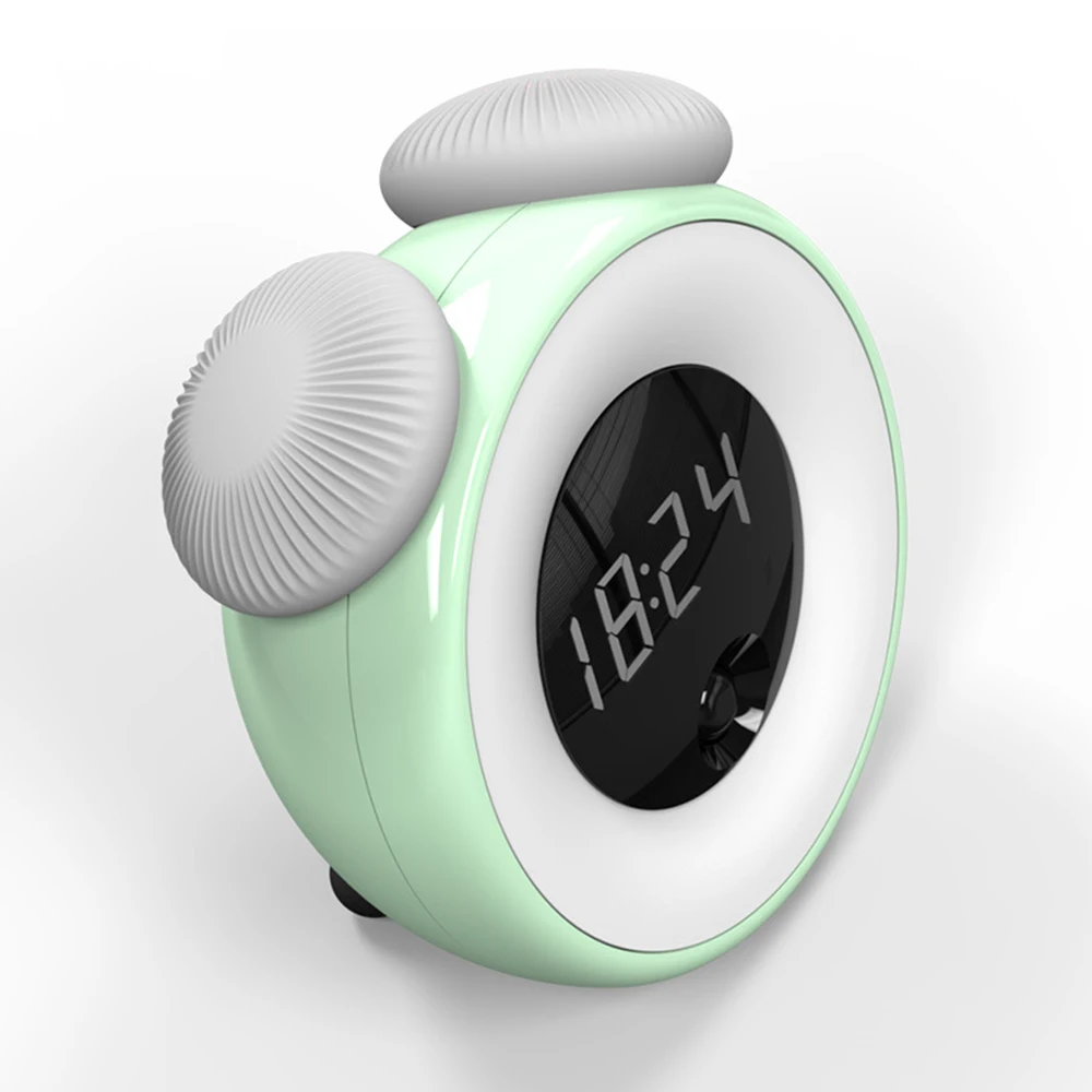 Alarm Clock LED Desk Light Lamp for Kids bedside Lamp for Kids Bedroom