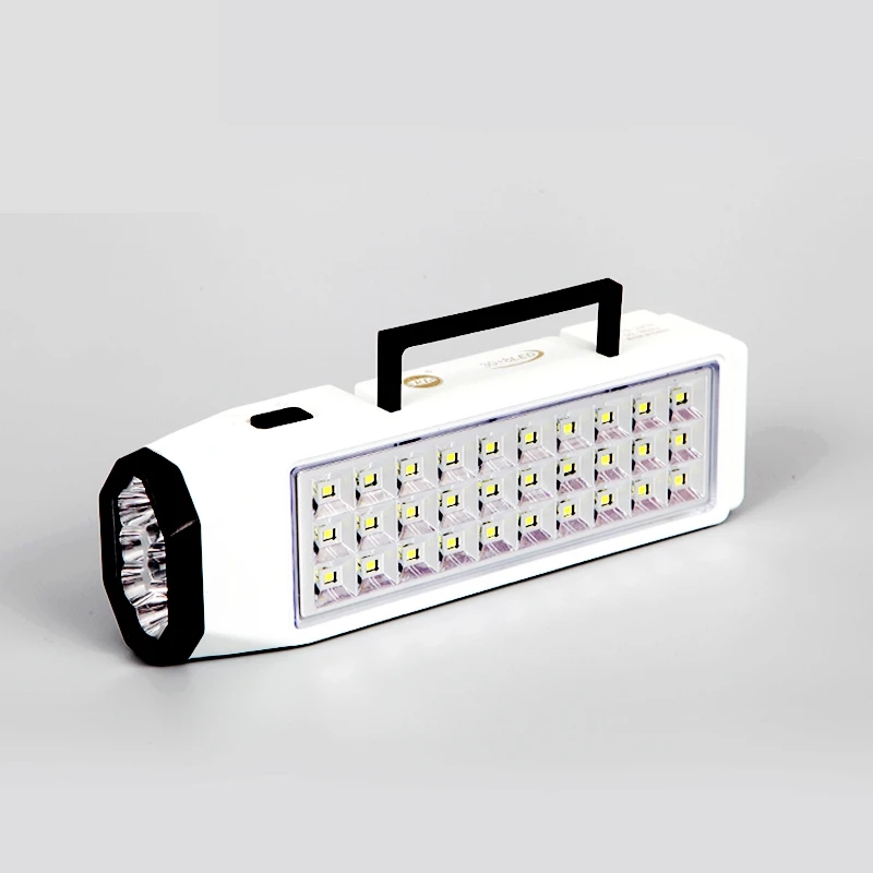 

Led Multifunctional Rechargeable Flashlight Emergency Light Lamp Lantern LED White Light 2 Illumination Modes Emergency Lamp