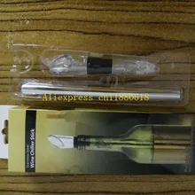 150 шт./лот красное вино охладитель палку Нержавеющая сталь бутылки вина охладитель холодом stick вино прохладным Свадебная вечеринка подарок