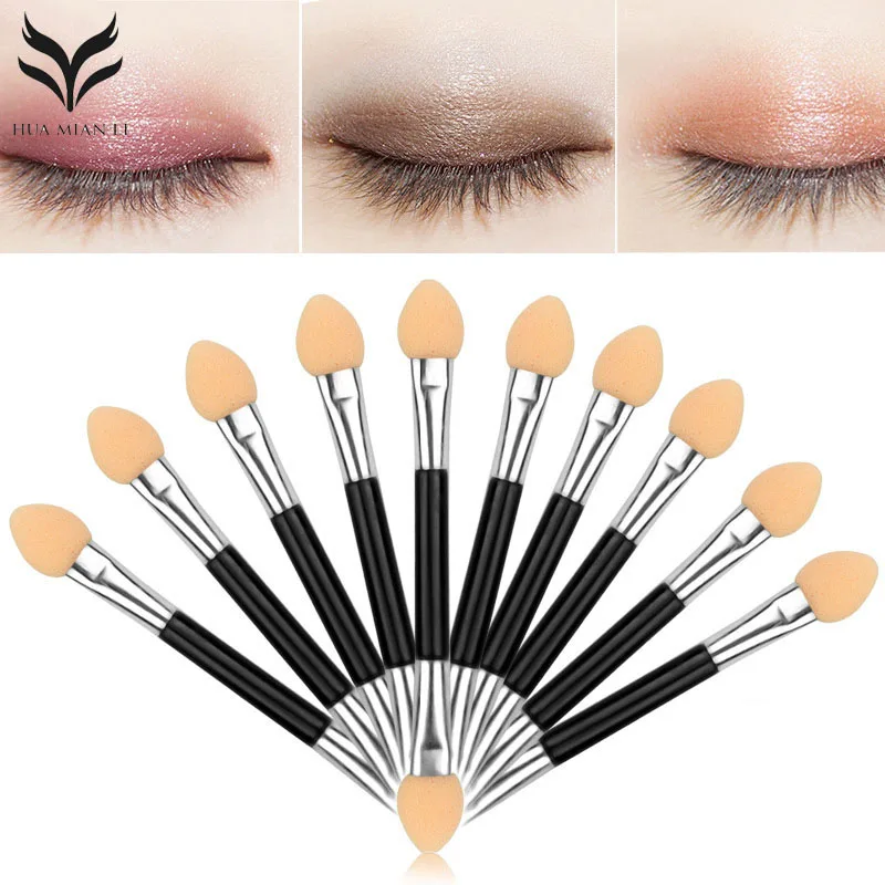

Makeup Brush Double Headed Sponge Stick Eyeshadow Applicator Cosmetic Sponge Eyeshadow Brush Cosmetic Makeup Beauty Tools