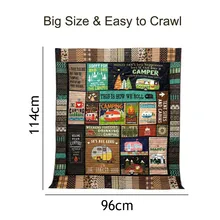 Это то, как мы катаем одеяло для кемпинга, стеганое одеяло с двусторонним хлопковым 3D принтом, коврик для кемпинга@ LS