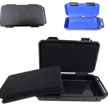 200x100x33mm Outdoor Shockproof Sealed Waterproof Safety Equipment Case ABS Plastic Portable Tool Box Dry Box Outdoor Equipment