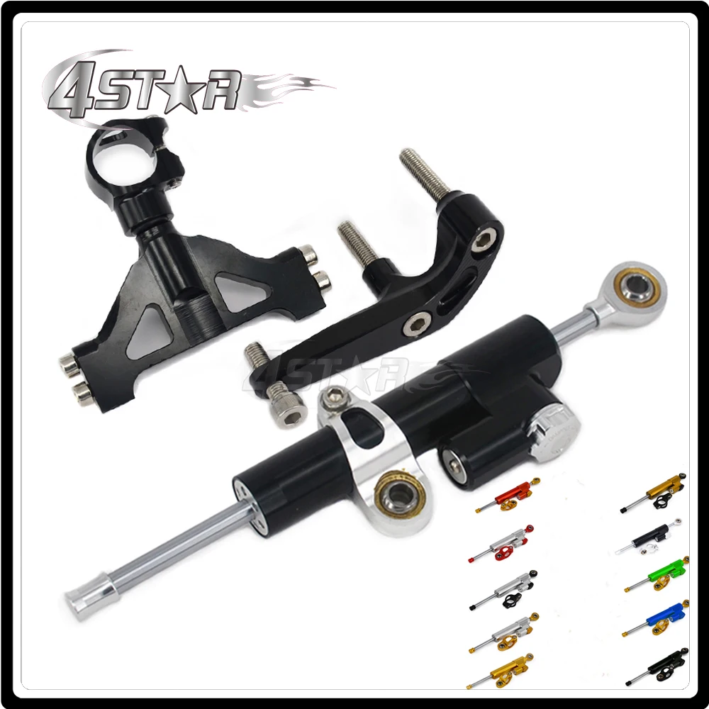 

Motorcycle Steering Damper Stabilizer & Bracket For KAWASAKI ZX14R ZX-14R 2006 2007 2008 2009 2010 2011 2012 2013 2014 2015