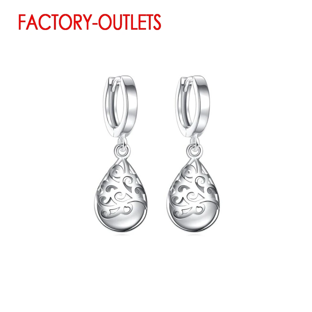 Pendientes colgantes de gota de agua para mujer, joyería de moda, de