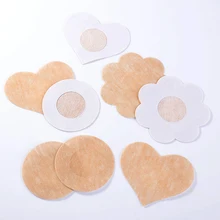 10 шт./лот цветок Одноразовые наклейки на грудь Невидимый соски Чехлы для мангала вставить анти опорожнение груди накладной бюстгальтер предотвратить точки росы