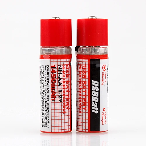 

6pcs liitokala mini AA NiMH battery AA 1.2 V 1450 mAh Rechargeable AA NiMH battery AA 1450 USB card with CE color FCC RoHs