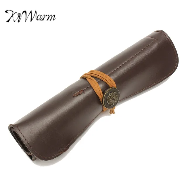 Kiwarm Stone Carving Tool Knife Bag Scabbard Artificial Leather Can Kiwarm Stone Carving Tool Knife Bag Scabbard Artificial Leather Can Roll Up Bags For Diy Handmade