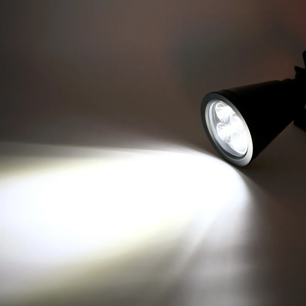 Solar-Power-4-LED-Super-Bright-White-Spotlight-Outdoor-Garden-Pathway-Lamp