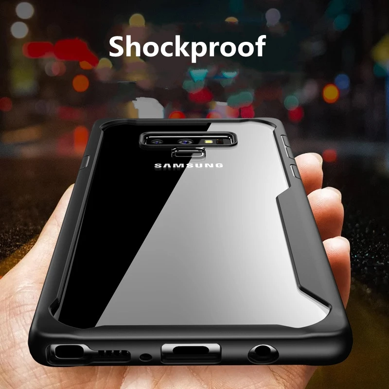 

S10plus Luxury Transparent Case for Samsung Galaxy Note9 Note8 Cover for Samsung Galaxy S8 S9 S10 Plus Galaxy s10 lite S9 Cases