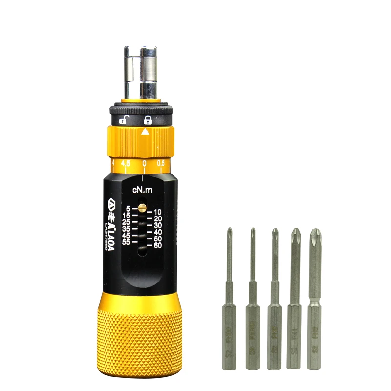 

1PCS LAOA High Quality Pre-set Torque Screwdriver Adjustable Torsional Torque Driver Dynamometer Hand Tools