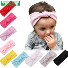 Горячая повязки для детей зимняя спортивная повязка для головы тюрбан широкая Йога повязка для волос Дети Девочки эластичная чалма аксессуары для волос JAN13GP