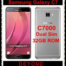 Samsung Galaxy C7 разблокированный GSM 4G LTE Android мобильный телефон с двумя sim-картами C7000 Восьмиядерный 5," 16 МП ram 4 Гб rom 32 ГБ 3300 мАч