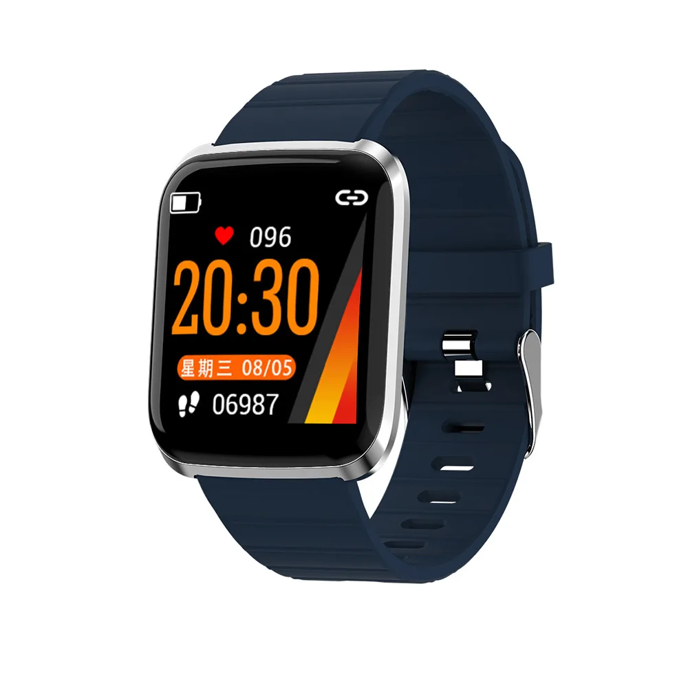 116 PRO цветной экран умный Браслет Bluetooth Смарт часы Браслет фитнес трекер монитор сердечного ритма для Android IOS