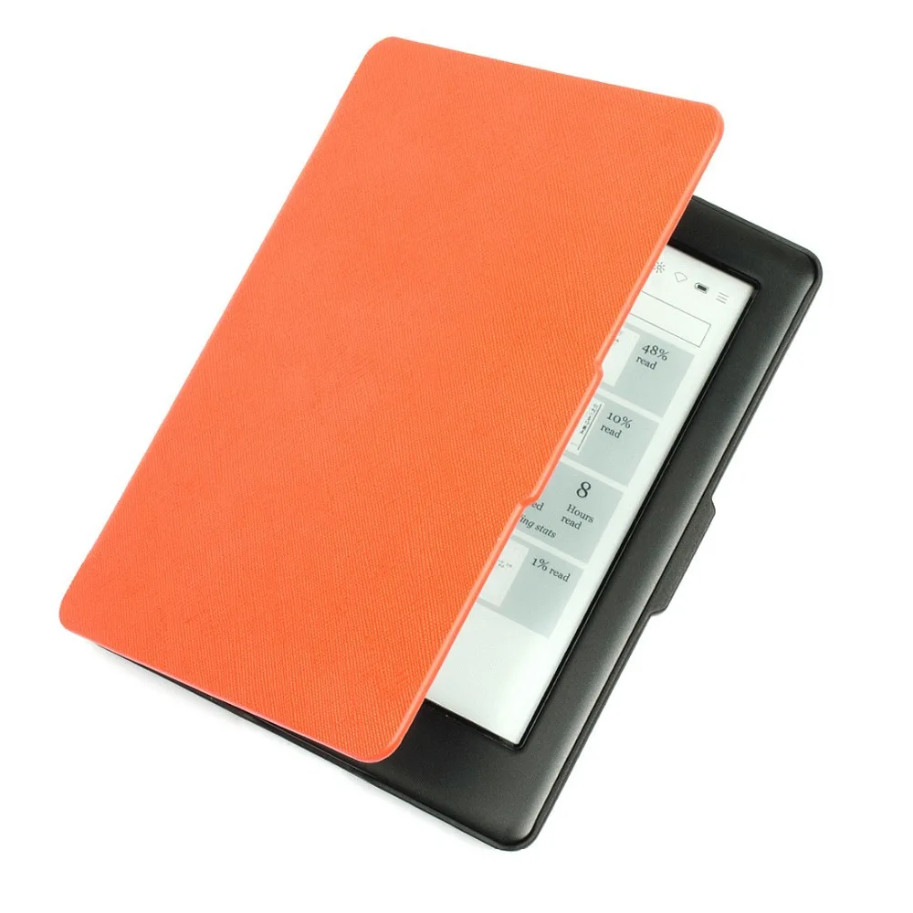 Ultra slim smart cover leather case voor kobo glo hd (2015) van ereader