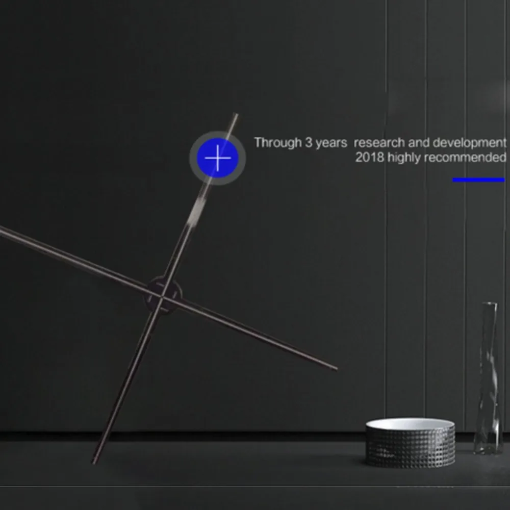 Professional LED 3D Holographic Projector Portable Hologram Player 3D Holographic Display Fan Player Hologram Projector