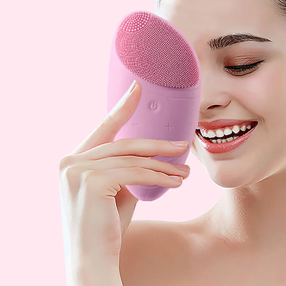 Для умывания электрическая. Массажер для лица силиконовая Sonic facial Brush. Charging Silicone Cleansing instrument. Silicone Electric Cleanser instrument отзывы.