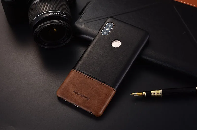 Xiaomi Redmi Note 6 Чехол note6 глобальная Версия задняя крышка из натуральной кожи задний