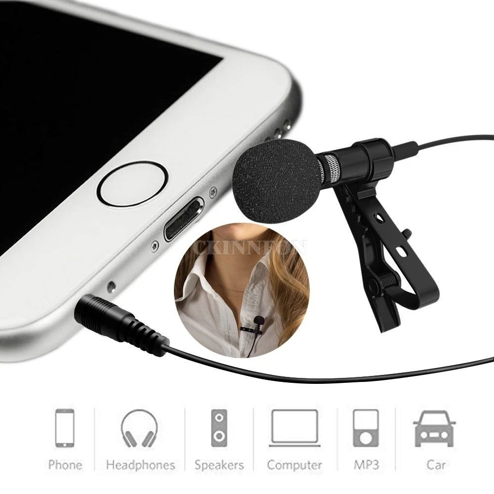 DHL 200PCS Mini Microphone Mic for Apple IPhone Android Windows