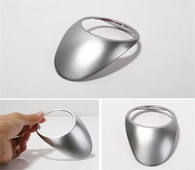 Car accessories headlight switch cover decoration sequins For Volkswagen Tiguan 2010 2011 2012 2013 2014 2015 abs chrome 2pcs (2)