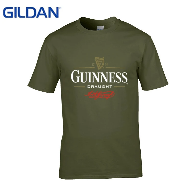 Gambar tshirt pria Guinness Extra Stout 