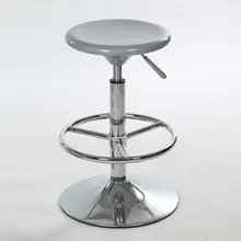 household bar stool with round footrest retail funiture shop KTV hair salon shop stool wholesale free shipping