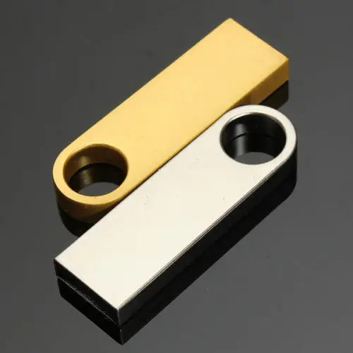 Stainless Silver Gold USB 2.0 Flash Drive Memory Stick 4GB 8GB 16GB