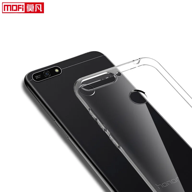 Чехол для huawei honor 7A Pro мягкий силиконовый прозрачный чехол черный RU версии 5 7 Huawei