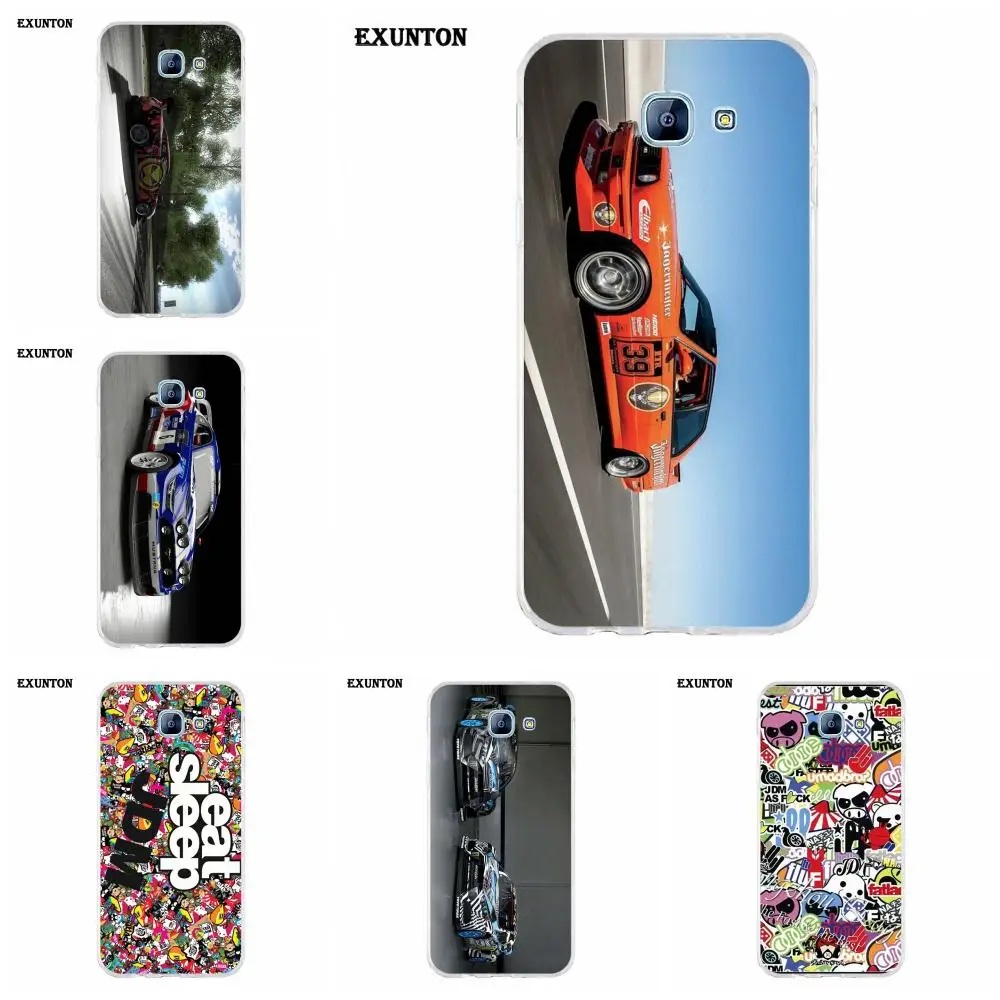 

For Huawei Honor 4C 5A 5C 5X 6 6A 6X 7 7A 7C 7X 8 8C 8S 9 10 10i 20 20i Lite Pro Soft Mobile Pouch Racing Cars Fans Sticker Bomb