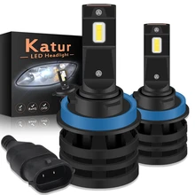 Katur H11 H16 H1 H4 H7 9005 9006 HB3 BH4 Automobile Diode Lamps LED Bulb Led 12000LM 55W Led Headlight Auto Led Car Fog Light