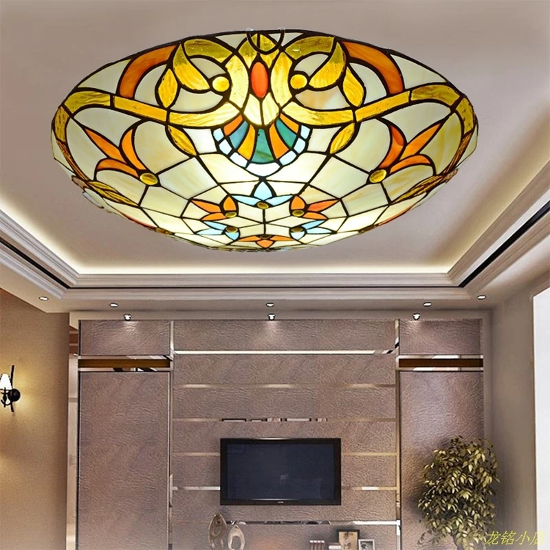 LED Ceiling Lights for Bedroom Baroque ceiling lamp for 3-10square Louis Xiv style meters modern house lighting fixture BARROCO