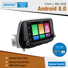 Android 9.0 8.0 Lettore DVD Dell’automobile Per Hyundai Santa FE 2019 2018 Tucson 2019 IX 35 AutoRadio unità di testa Macchina GPS per auto Multimediale