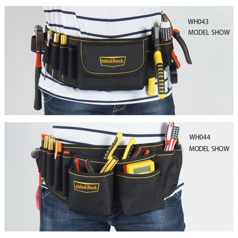 Odin&Bosch Electricians Waist Pkt Tool Belt Pouch Bag Screwdriver Carry Case Holder Outdoor Working Tool Belt Pouch