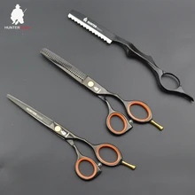 50% скидка 5,5 дюймовый черный Профессиональные Парикмахерские ножницы комплект для парикмахерских стрижки sicssor ножницы бытовые Студент Ножницы