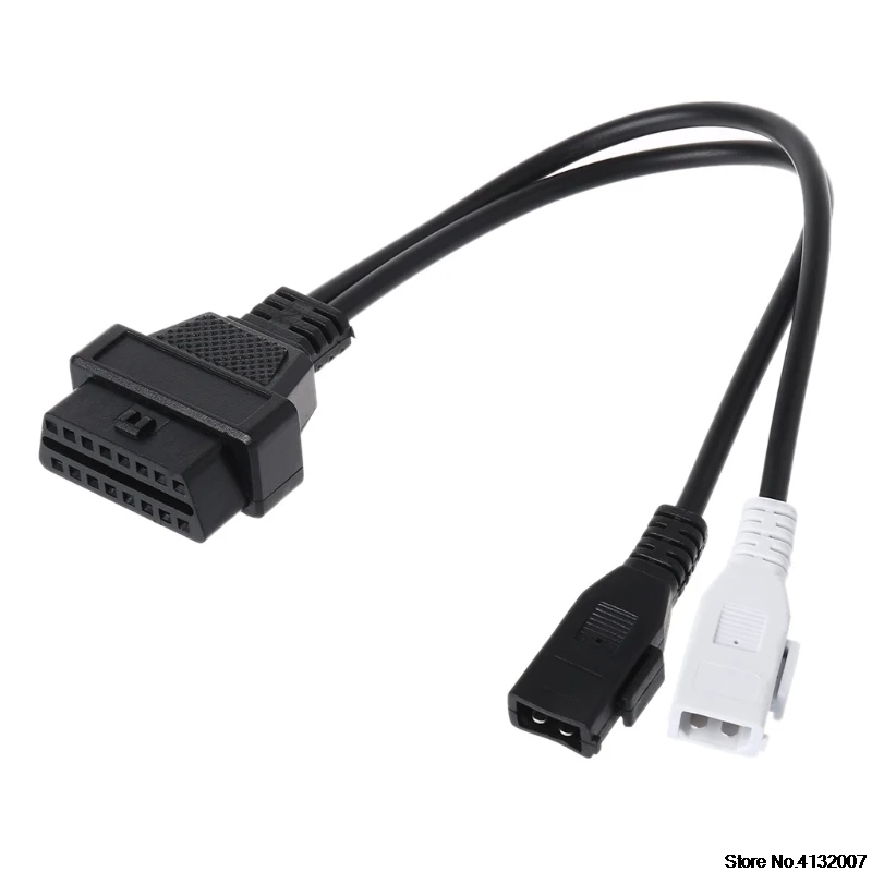 Audi 2x2 к OBD2 адаптер 2X2 16 Pin Женский диагностический разъем Адаптер VAG кабель для VW AudiT