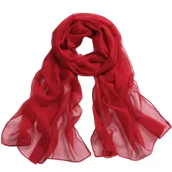 Femme шелковый шарф шали и обёрточная бумага s шарфы для женщин для цветения персика печати длинный мягкий шарф Дамы Вуаль WZ72