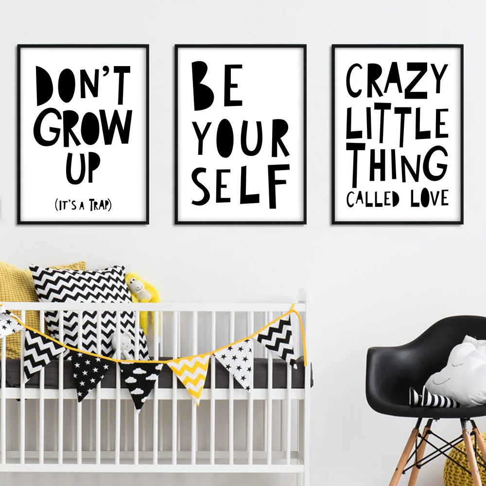 Funny Motivational Life Quote Canvas Art Posters Minimalist Canvas