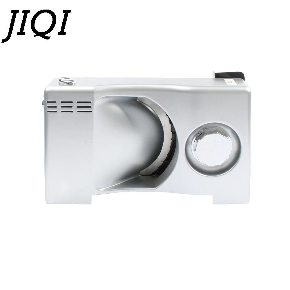JIQI Electric Food Slicer Meat Planing Mincer Mutton Roll Frozen Beef Cutter Lamb Vegetable Automat