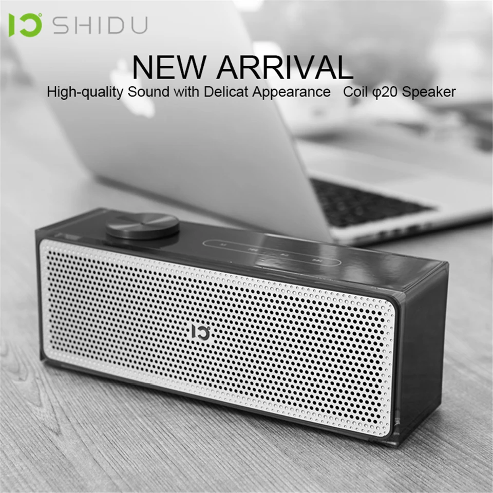 SHIDU портативный bluetooth динамик беспроводной наружный стерео музыкальный объемный