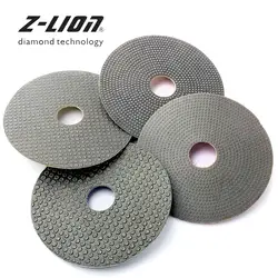 Z-LION 3 "4 шт. Алмазный диск гальваническим Алмазный шлифовальный диск 80 мм шлифования площадку для камня Стекло угловая шлифовальная