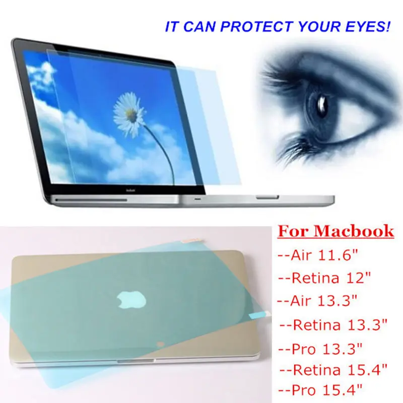 Для Macbook retina 12 Mac 12 дюймов глаз Защитная экранная пленка защита от усталости синий экран протектор