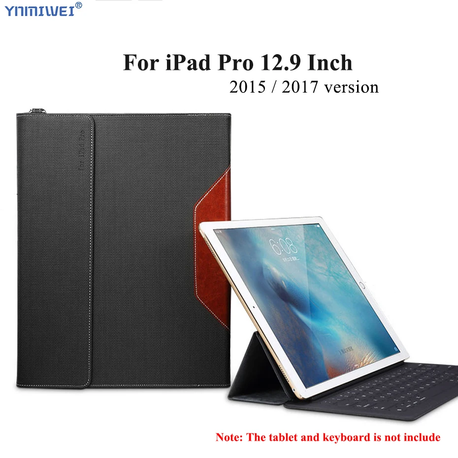 

PU Leather Sleeve Bag For iPad Pro 12.9 2017 2015 Case Hand Belt Briefcases Sleeve Pouch Handbag Cover For iPad Pro 12.9 case