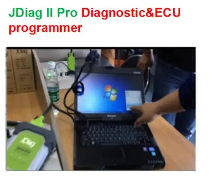 JDiag Elite II Pro J2534 диагностический и ЭБУ Программирование JDiag Elite II Pro мульти-ланаугес JDiag Elite pro автоматический сканер - Цвет: with hdd laptop