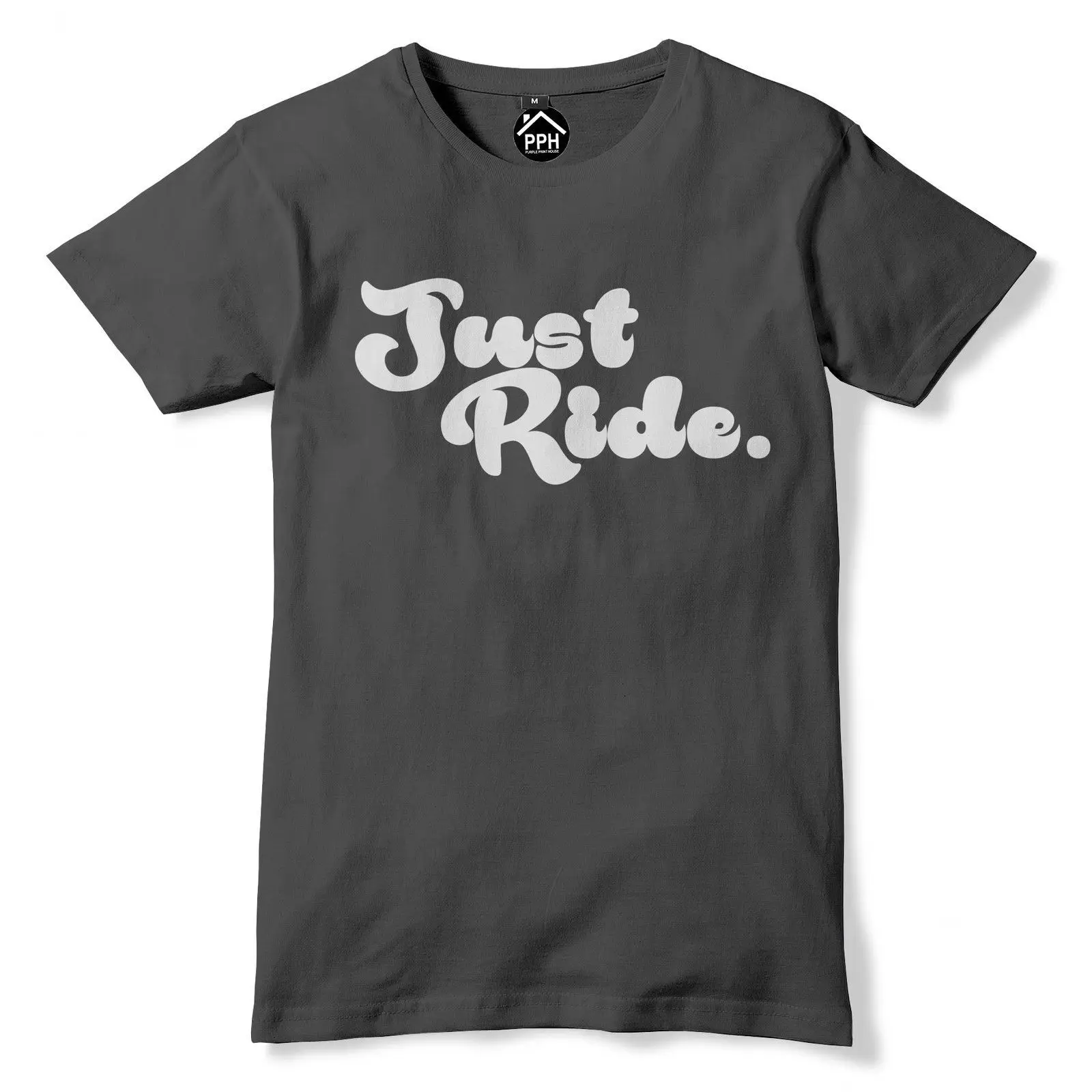 Just Ride BMX велосипед мотоцикл ретро Instagram грубая хипстерская Футболка Мужская 66