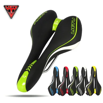 

LIETU 619F Bicycle Saddle mtb Road Bike Cycling Silicone Skid-proof Saddle Seat Silica pu Cushion Seat Leather Front Seat Mat