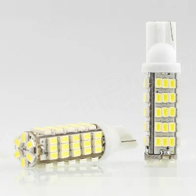 2 шт. T10 LED 1206 5 Вт Canbus 68 SMD Светодиодные Автомобильные интерьерные лампы свет ширина