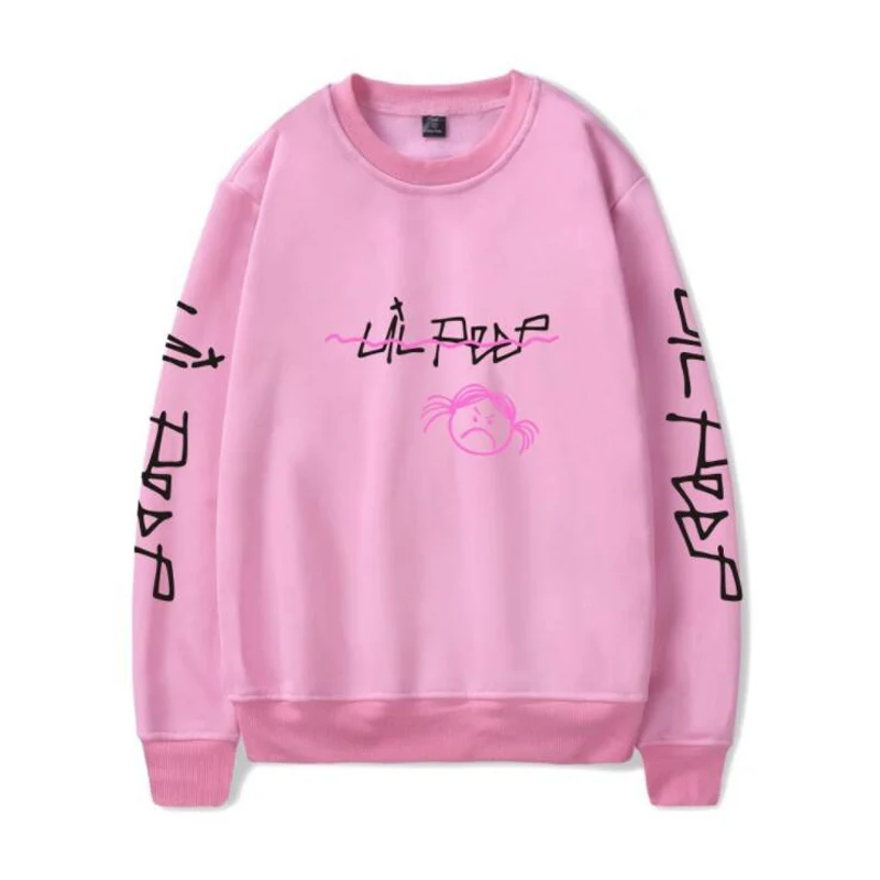 lil peep sweater pink