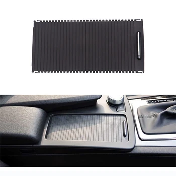 

Center Console Water Cup Holder Panel Roller Cover Cap Car Roller Blinds Black For Mercedes Benz W204 W212 Auto Accessories
